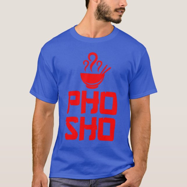 Pho Sho Foodie Asian Food boy T-Shirt (Front)