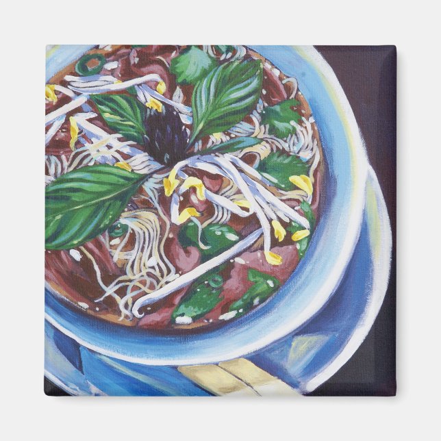 Pho Soup Magnet (Front)