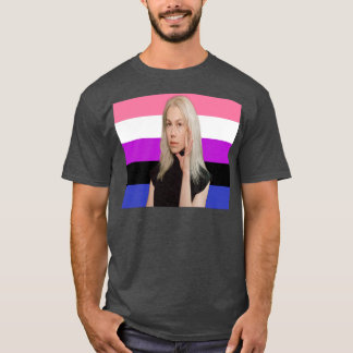 Phoebe Bridgers Genderfluid Pride Flag T-Shirt