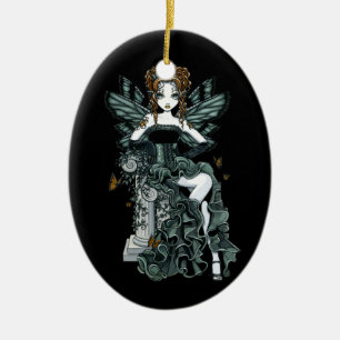 "Phoebe" Gothic Couture Butterfly Fairy Ornament