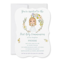 PHOEBE Invitation First Communion