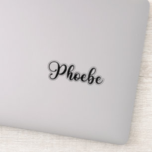 Phoebe Name - Handwritten Calligraphy