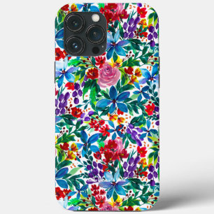Phoebe Watercolor Floral Customisable iPhone 13 Pro Max Case