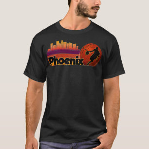 Phoeni AZ Cityscape Basketball Fans T-Shirt