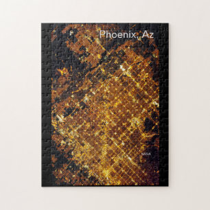 Phoenis, Az NASA ISS Modern Space Station Photo Jigsaw Puzzle