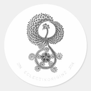 Phoenix 10 Year Classic Round Sticker