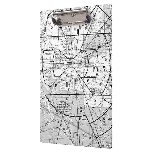 Phoenix Airport TAC Chart  Clipboard (Left)