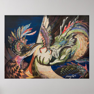 Phoenix and Dragon Poster
