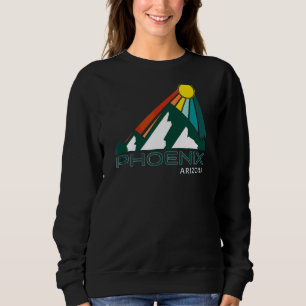 Phoenix Arizona 70s Vintage Retro Sunset Grand Can Sweatshirt