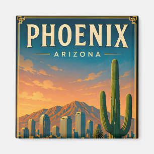 Phoenix Arizona Camelback Mountain Souvenir Magnet