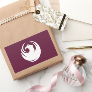 Phoenix (Arizona) City flag Rectangular Sticker