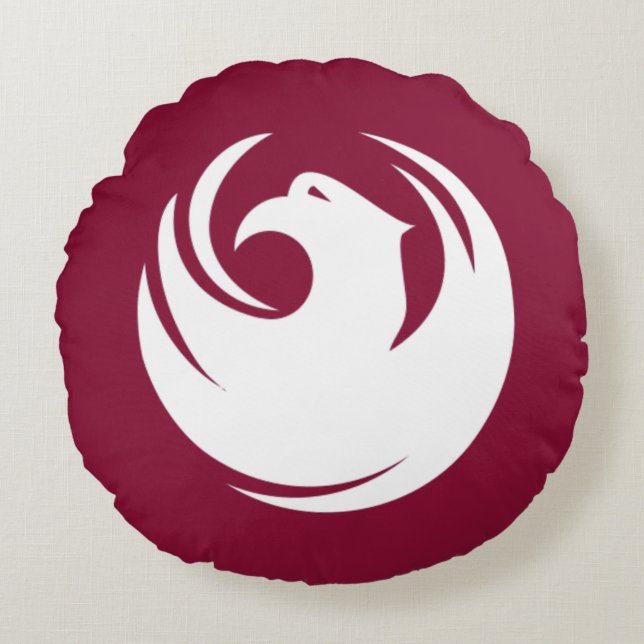 Phoenix (Arizona) City flag  Round Cushion (Front)