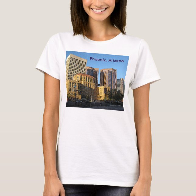 Phoenix, Arizona Downtown T-Shirt (Front)