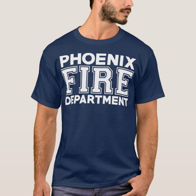 Phoenix Arizona Fire Department Rescue T-Shirt (Front)