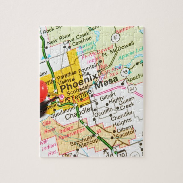 Phoenix, Arizona Jigsaw Puzzle (Vertical)