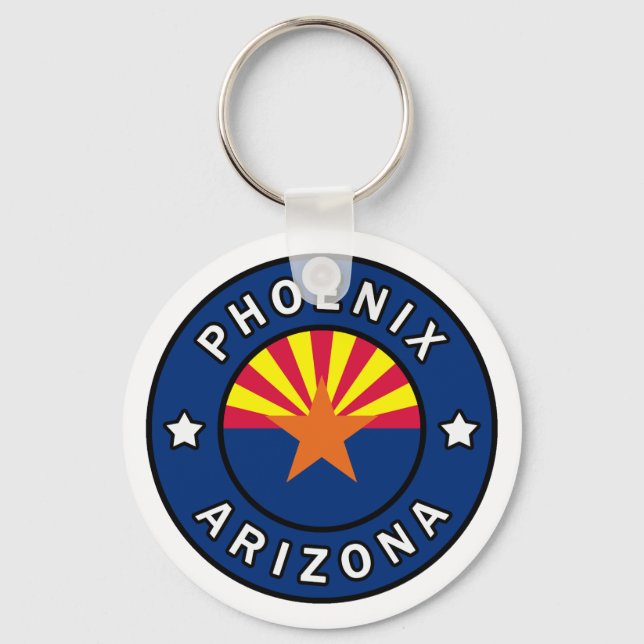 Phoenix Arizona Key Ring (Front)