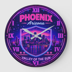 Phoenix Arizona Large Clock
