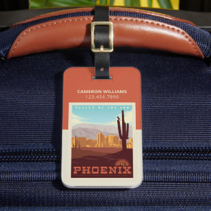 Phoenix, Arizona Luggage Tag