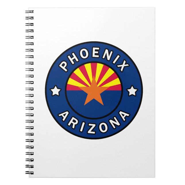 Phoenix Arizona Notebook (Front)