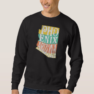 Phoenix Arizona Psychedelic Bohemian Graphic Sweatshirt