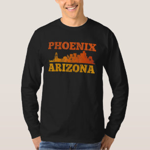 Phoenix Arizona Retro Vintage Sunset Skyline 1 T-Shirt
