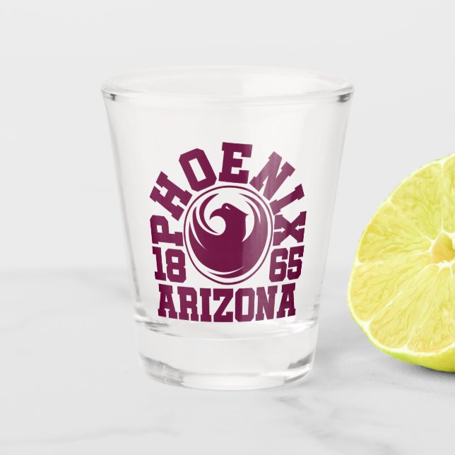 Phoenix,Arizona Shot Glass (Front)