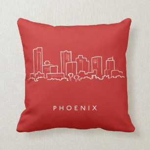 Phoenix Arizona Skyline Cushion