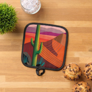 Phoenix Arizona Travel Poster Pot Holder