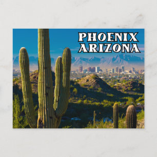 Phoenix Arizona Travel Souvenir Postcard