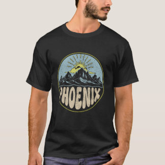 Phoenix Arizona Vintage Mountains Retro T-Shirt
