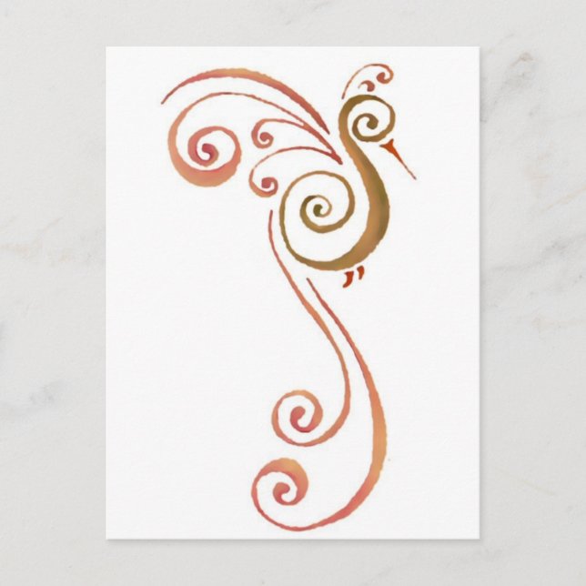 Phoenix at rest postcard (Front)