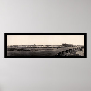 Phoenix AZ Fairground Photo 1908 Poster