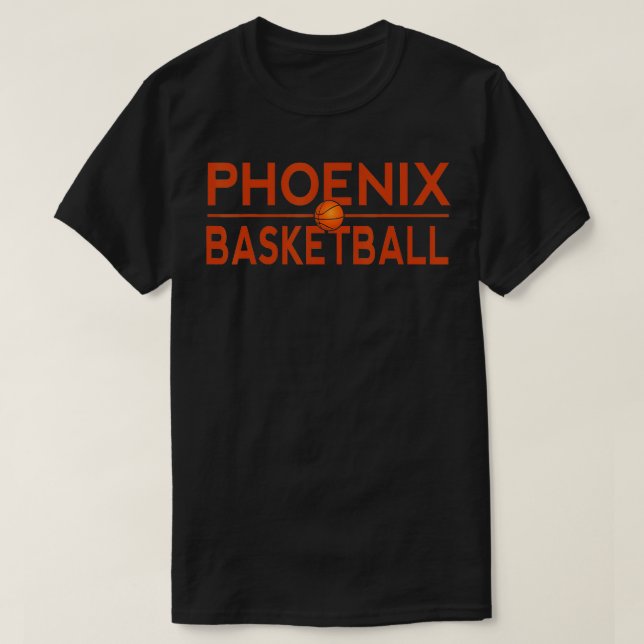 Phoenix AZ Fans Basketball PHX Valley of the Sun  T-Shirt (Design Front)