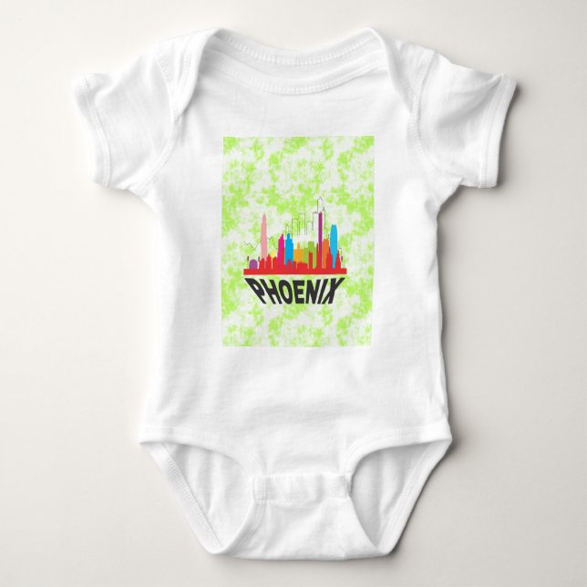 Phoenix Baby Bodysuit (Front)