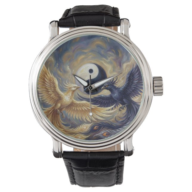 Phoenix Balance Yin Yang Watch (Front)