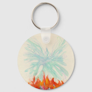 PHOENIX BIRD by SHARON SHARPE Key Ring