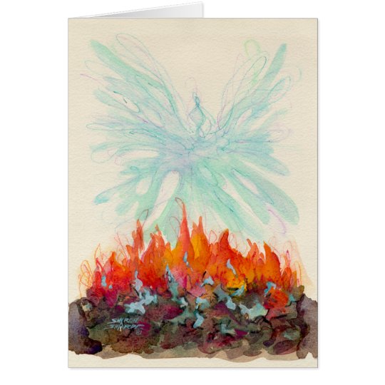 PHOENIX BIRD CARD