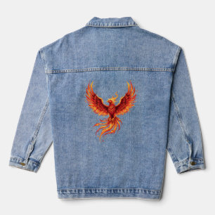 Phoenix Bird Denim Jacket