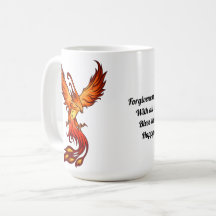Phoenix Bird Forgiveness Mug