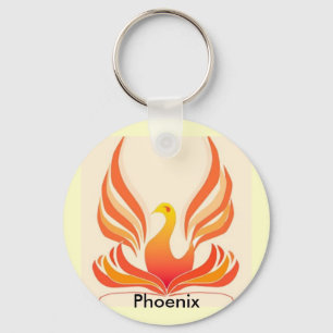 Phoenix Bird Key Ring
