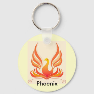 Phoenix Bird Key Ring
