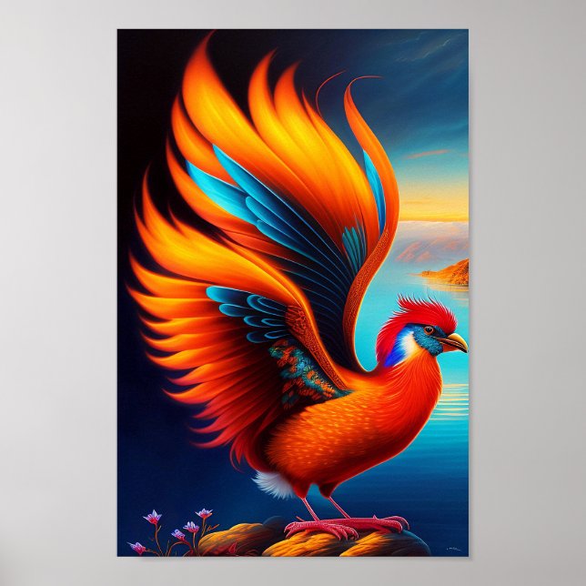 Phoenix Bird Poster (Front)