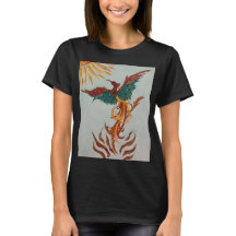 Phoenix Bird Rises T-Shirt