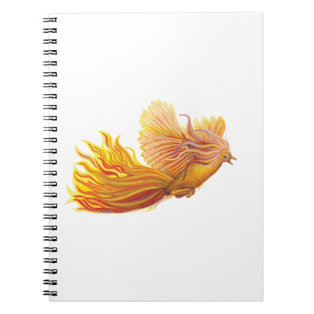 Phoenix Bird Rising Notebook (Front)
