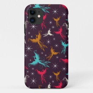 Phoenix Birds Figure Pattern iPhone 11 Case