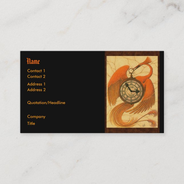 Phoenix Business Card (Front)