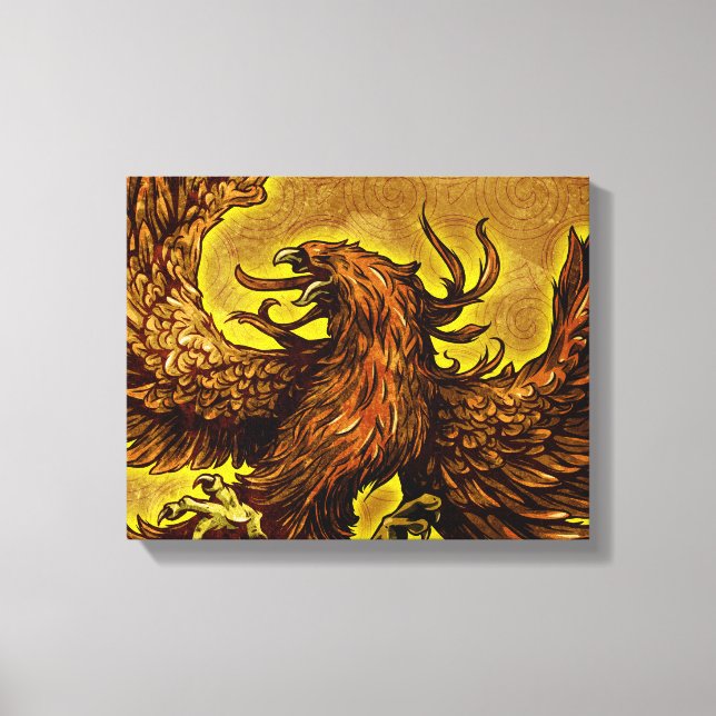 Phoenix Canvas Print (Front)