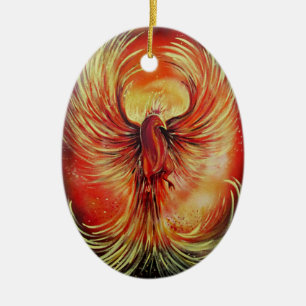 Phoenix Ceramic Ornament