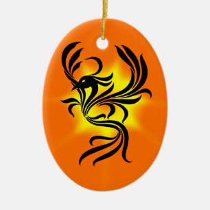 Phoenix Ceramic Ornament