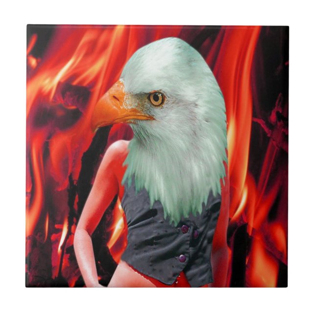 Phoenix Ceramic Tile (Front)